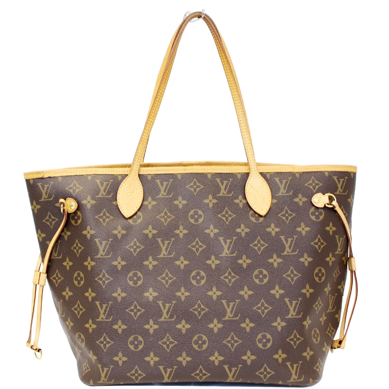 Authentic Louis Vuitton Neverfull Mm Monogram Canvas Tote Bag Natural Resource Department 