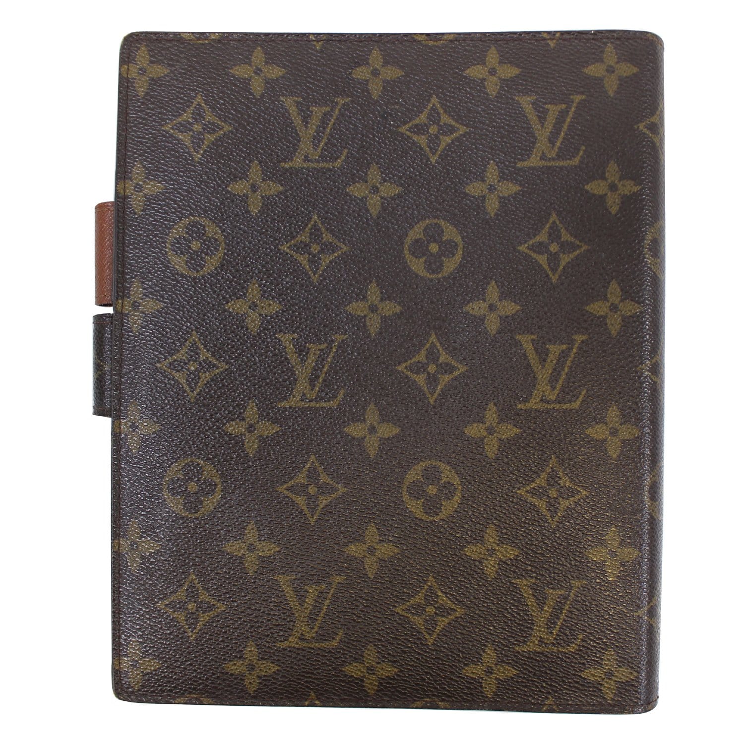 LOUIS VUITTON Monogram Canvas Brown Agenda GM Day Planner Cover-US