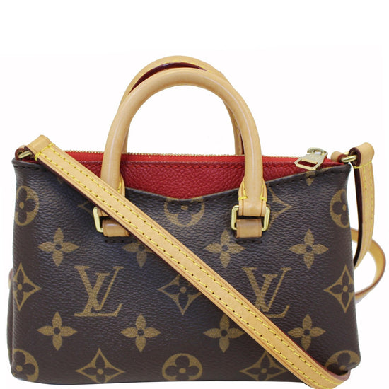 Louis Vuitton Pallas Tote Monogram Canvas Nano