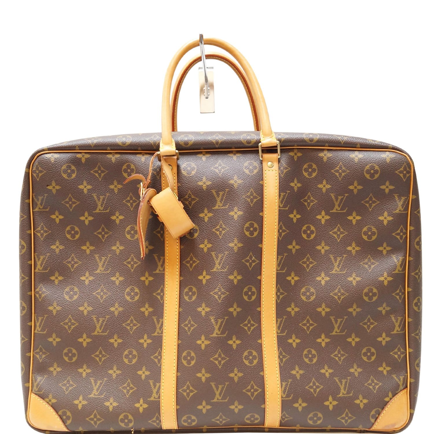 Louis Vuitton Cruiser 50 Travel Bag in Brown Monogram Canvas and