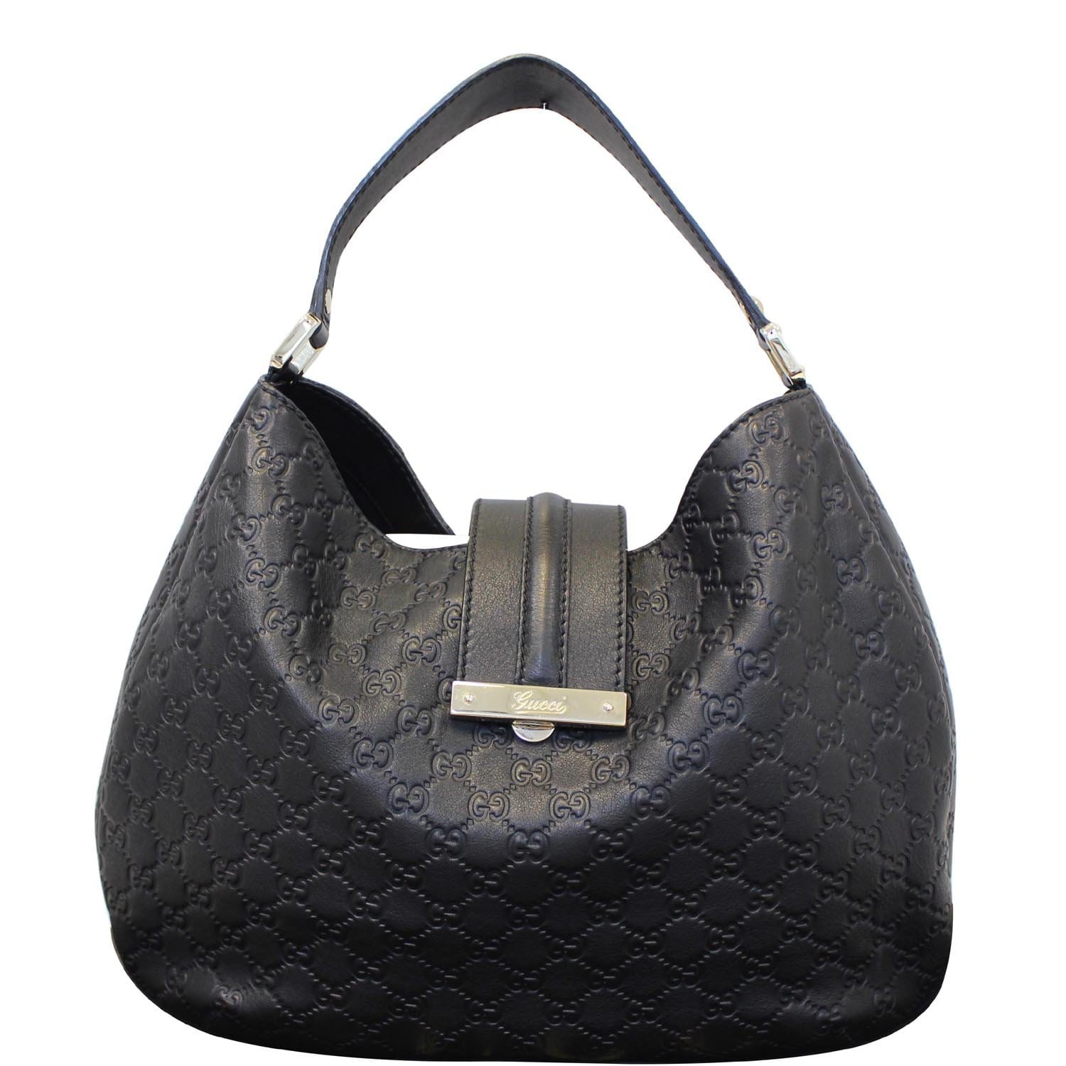 guccissima tote black