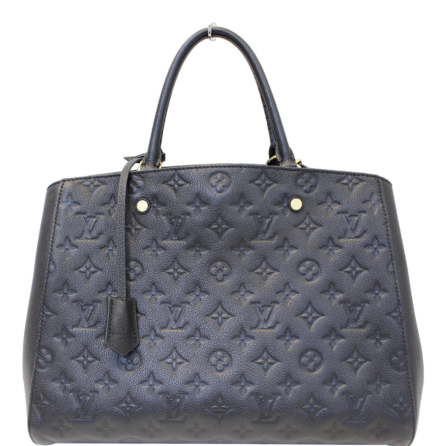 Louis Vuitton Black Monogram Empreinte Montaigne GM at Jill's Consignment