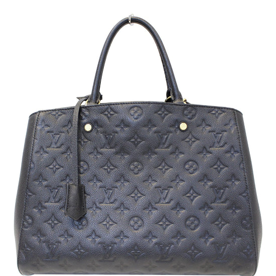 LOUIS VUITTON Empreinte Montaigne GM Black, FASHIONPHILE