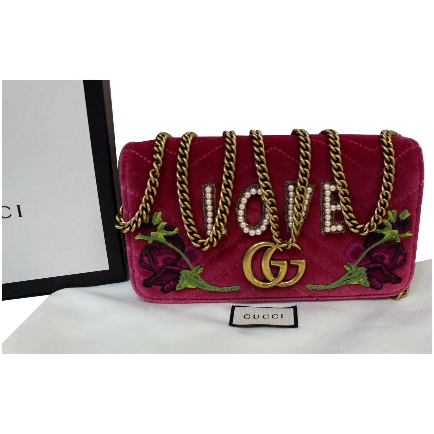 gucci marmont loved bag