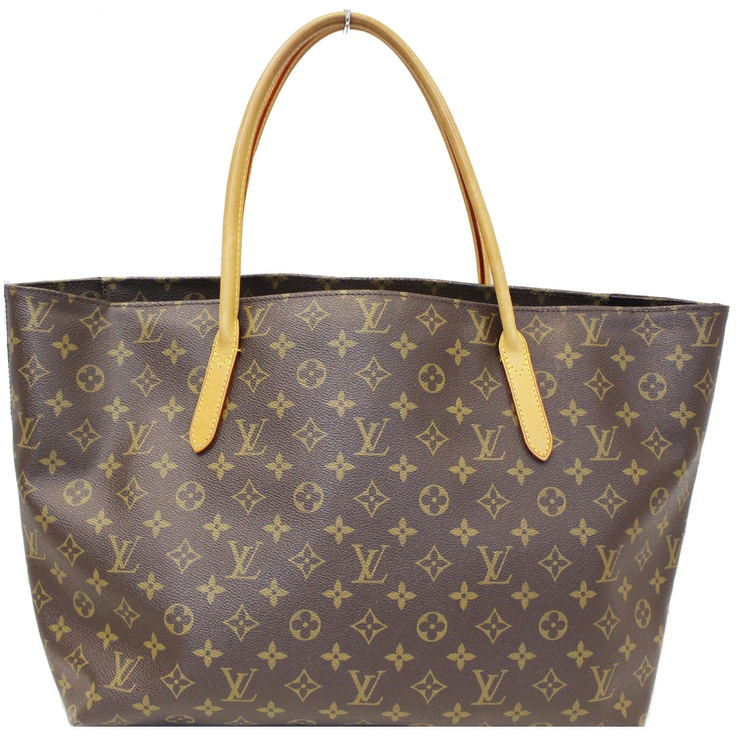 LOUIS VUITTON Raspail GM Monogram Canvas Shoulder Bag Brown