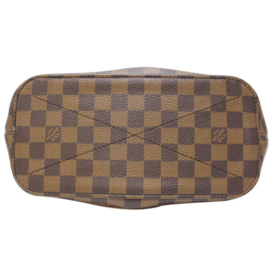 Louis Vuitton Tote Siena Damier Ebene With Accessories PM Brown in  Canvas/Leather with Gold-tone - US