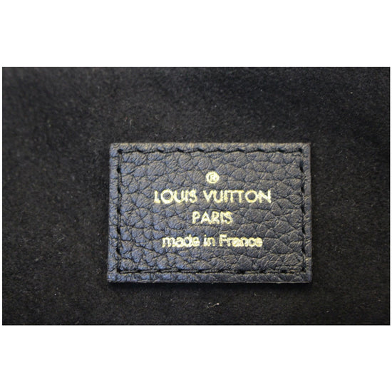 Louis Vuitton Monogram Canvas black calfskin Retiro NM bag COA