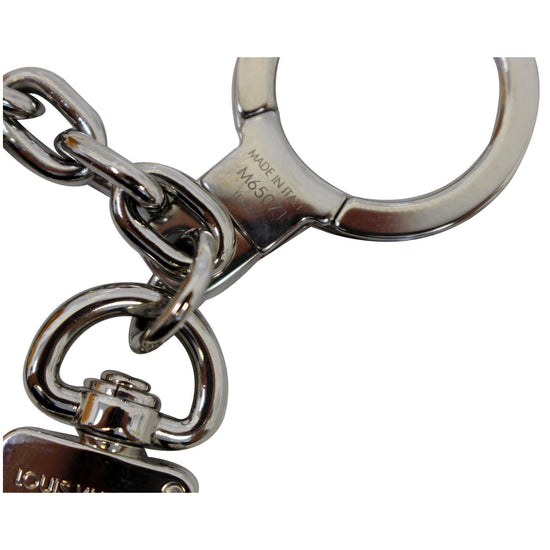 Pre-owned Silver Stainless Steel Louis Vuitton Key Holder