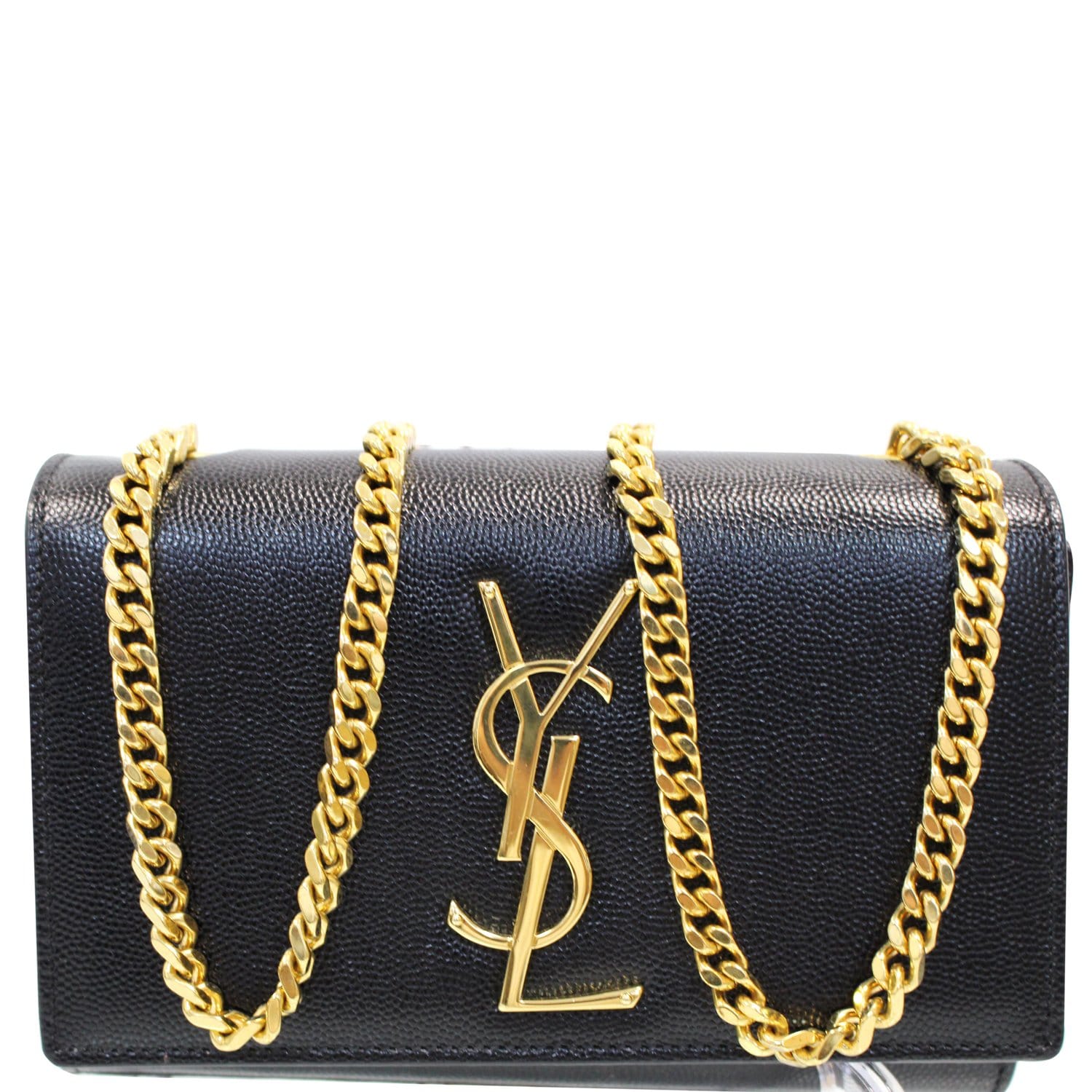Yves Saint Laurent, Bags, Authentic Ysl Saint Laurent Kate Small Chain Bag  In Grain De Poudre Msrp 20