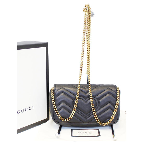 Gucci Black Marmont Small Matelassé Crossbody - A World Of Goods For You,  LLC