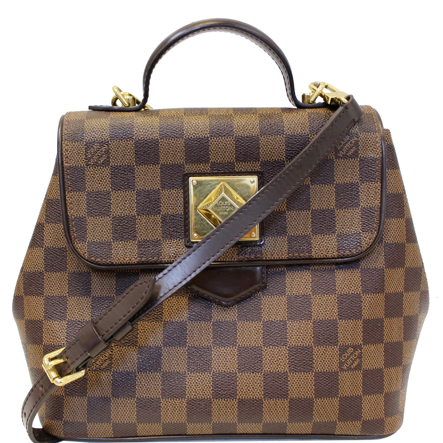 Louis Vuitton Damier Ebene Bergamo MM (SHG-36462) – LuxeDH