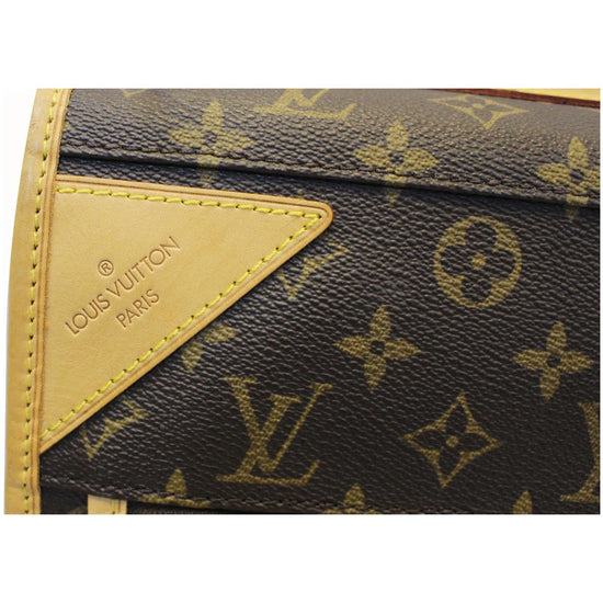 LOUIS VUITTON Monogram Canvas Garment Carrier Bag Brown-US