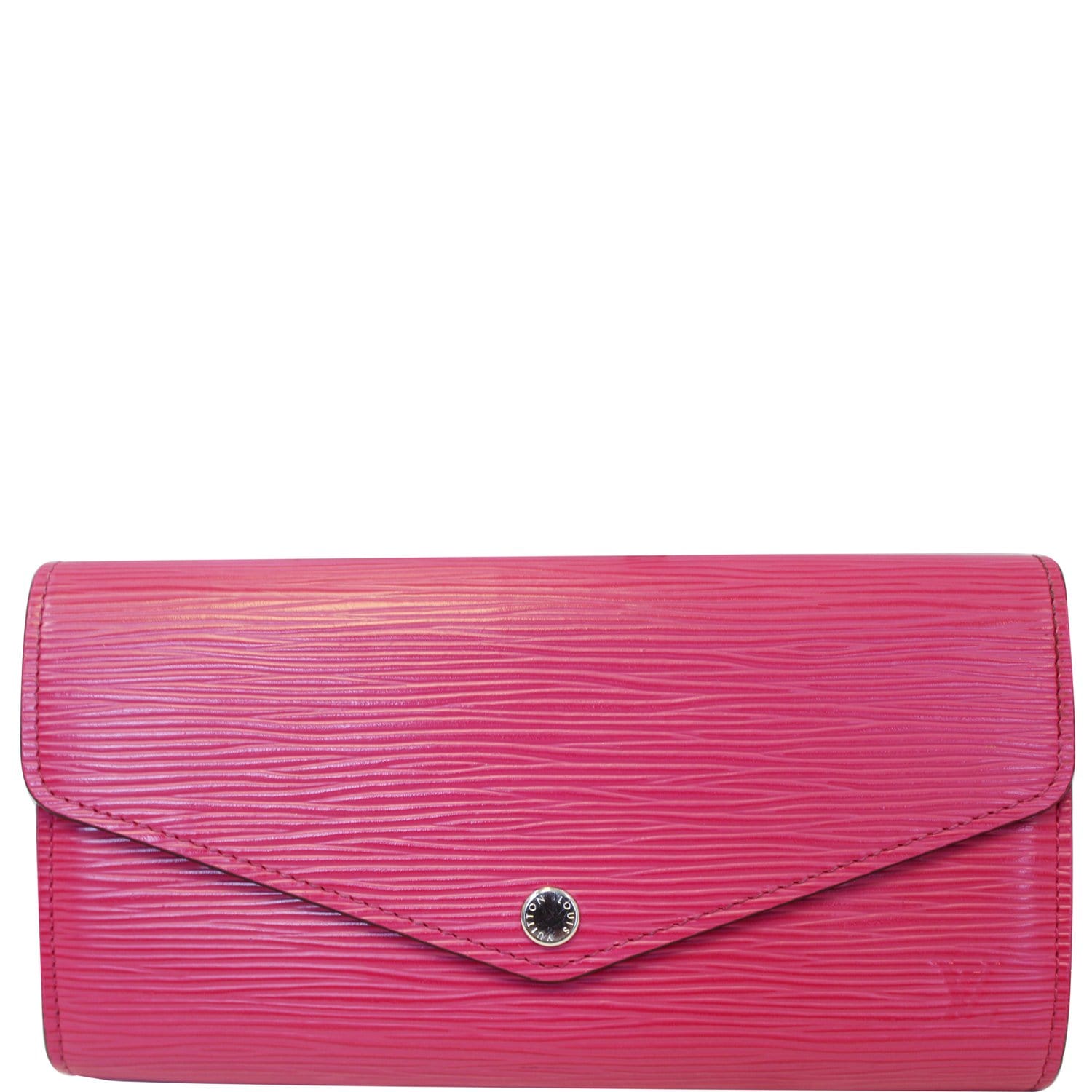 Leather wallet Louis Vuitton Pink in Leather - 30990672