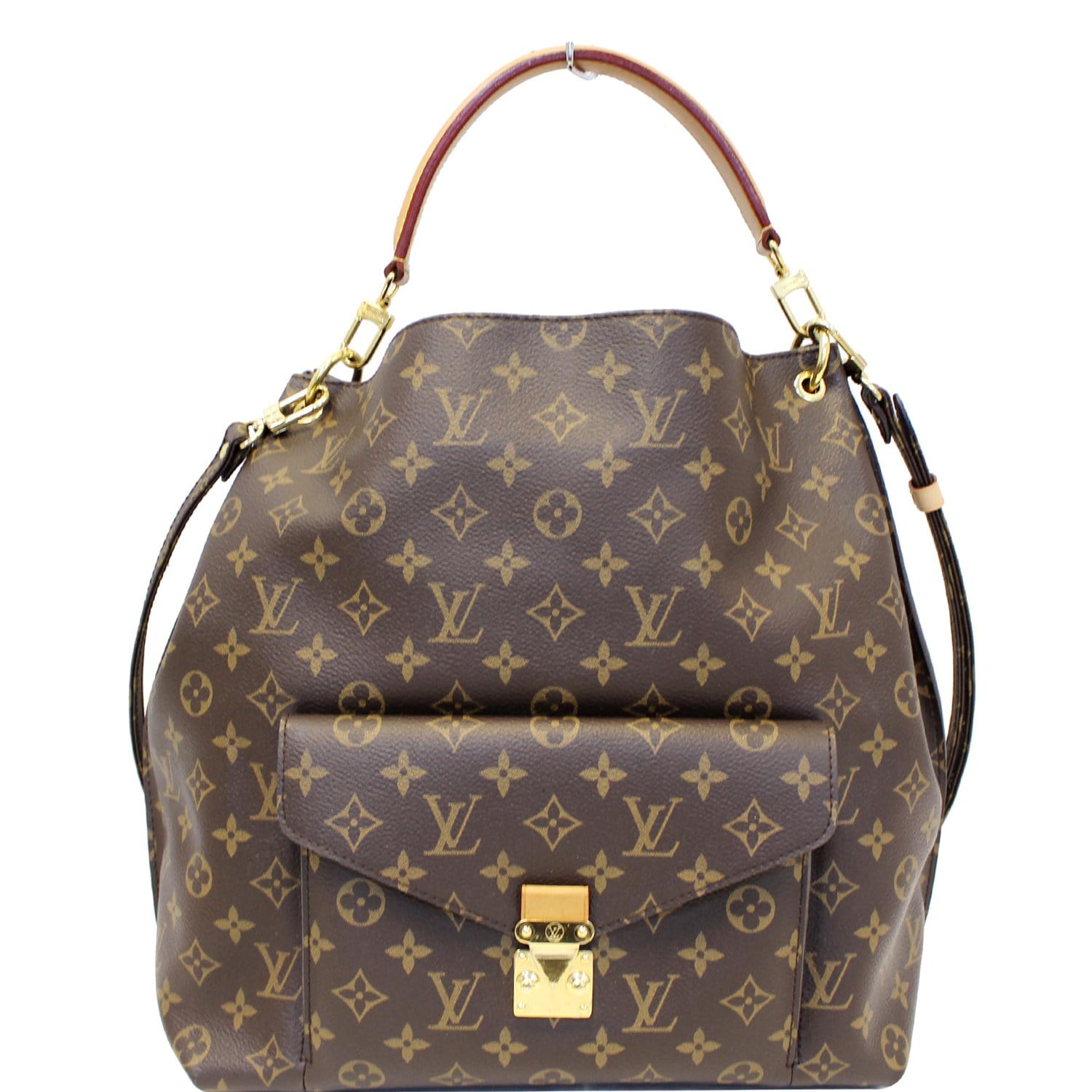 Louis Vuitton Metis Hobo Monogram in Toile Coated Canvas/Vachetta with  Brass - US