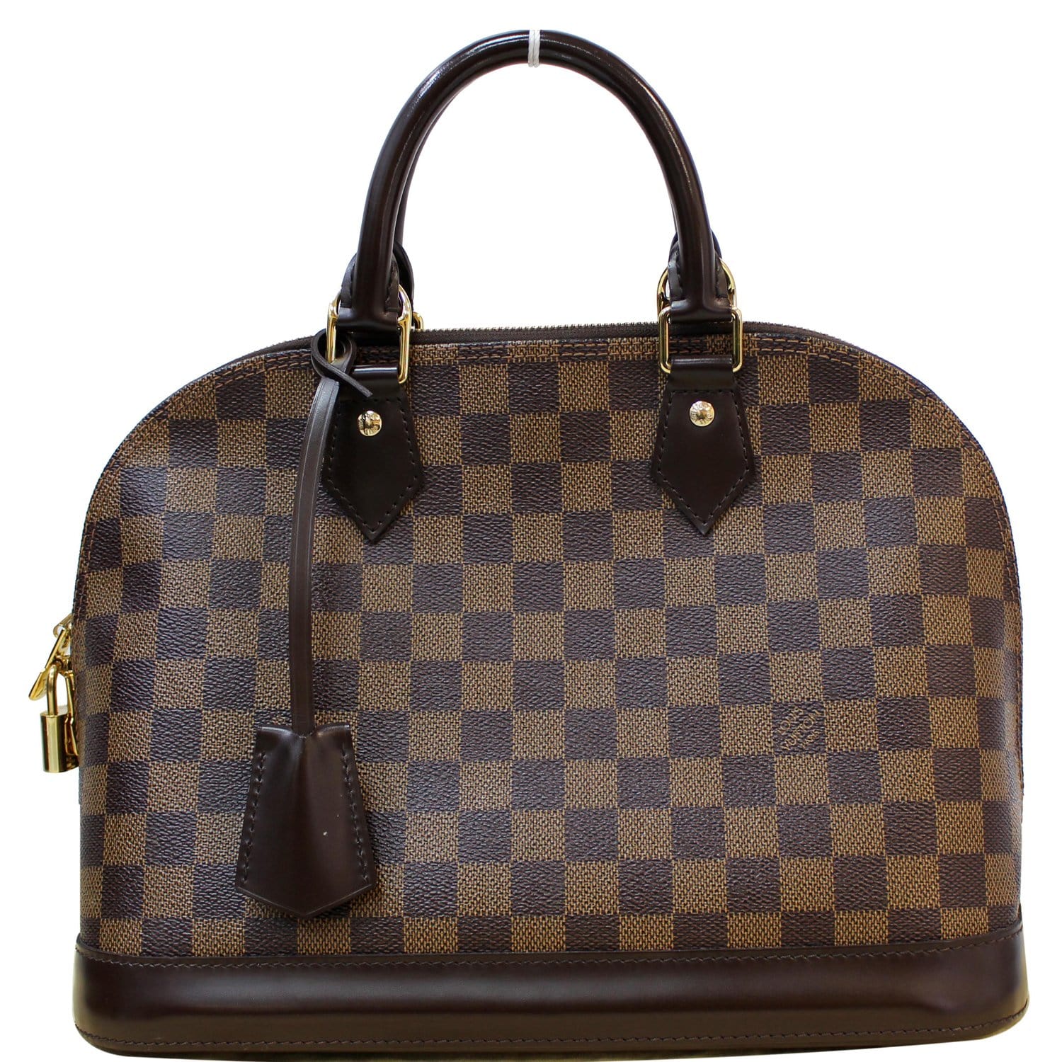 Louis Vuitton Alma PM Damier Ebene Handbag Women