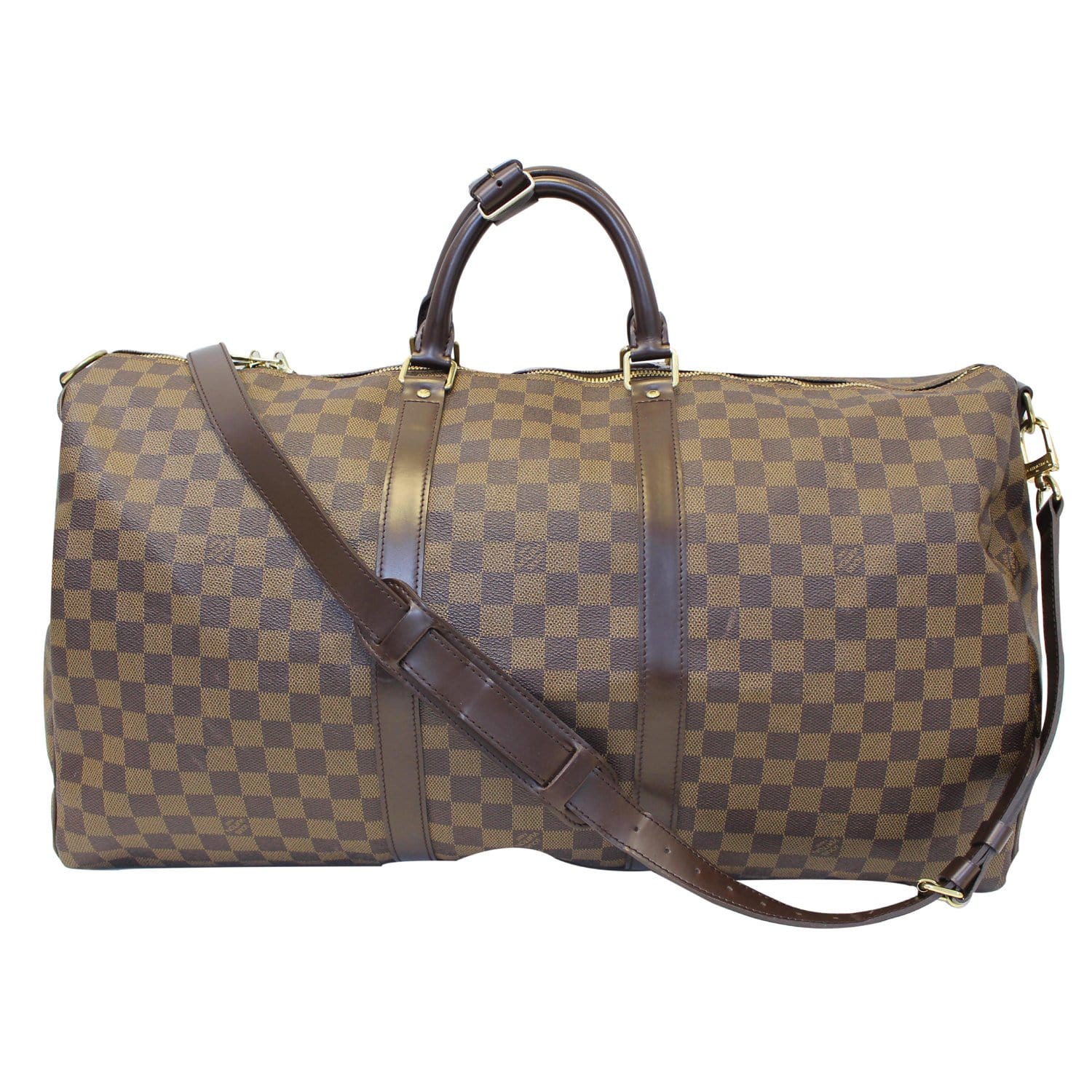 Louis Vuitton Keepall - Lv Damier Ebene Travel Bag