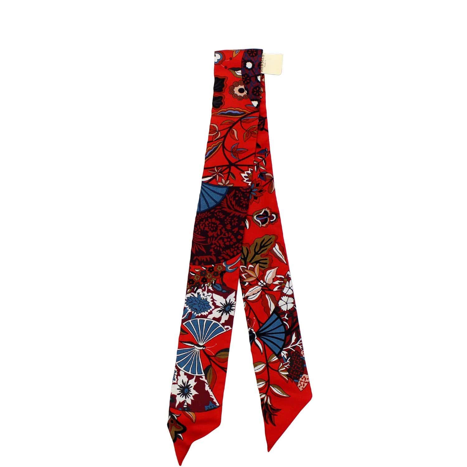 Hermes Silk Twill Scarf “Duo Cosmique” by Kohei Kyomori. – Hermes