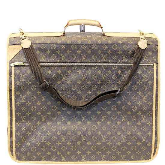 LOUIS VUITTON RARE UNISEX GARMENT CARRIER MONOGRAM FIVE HANGER BAG - $