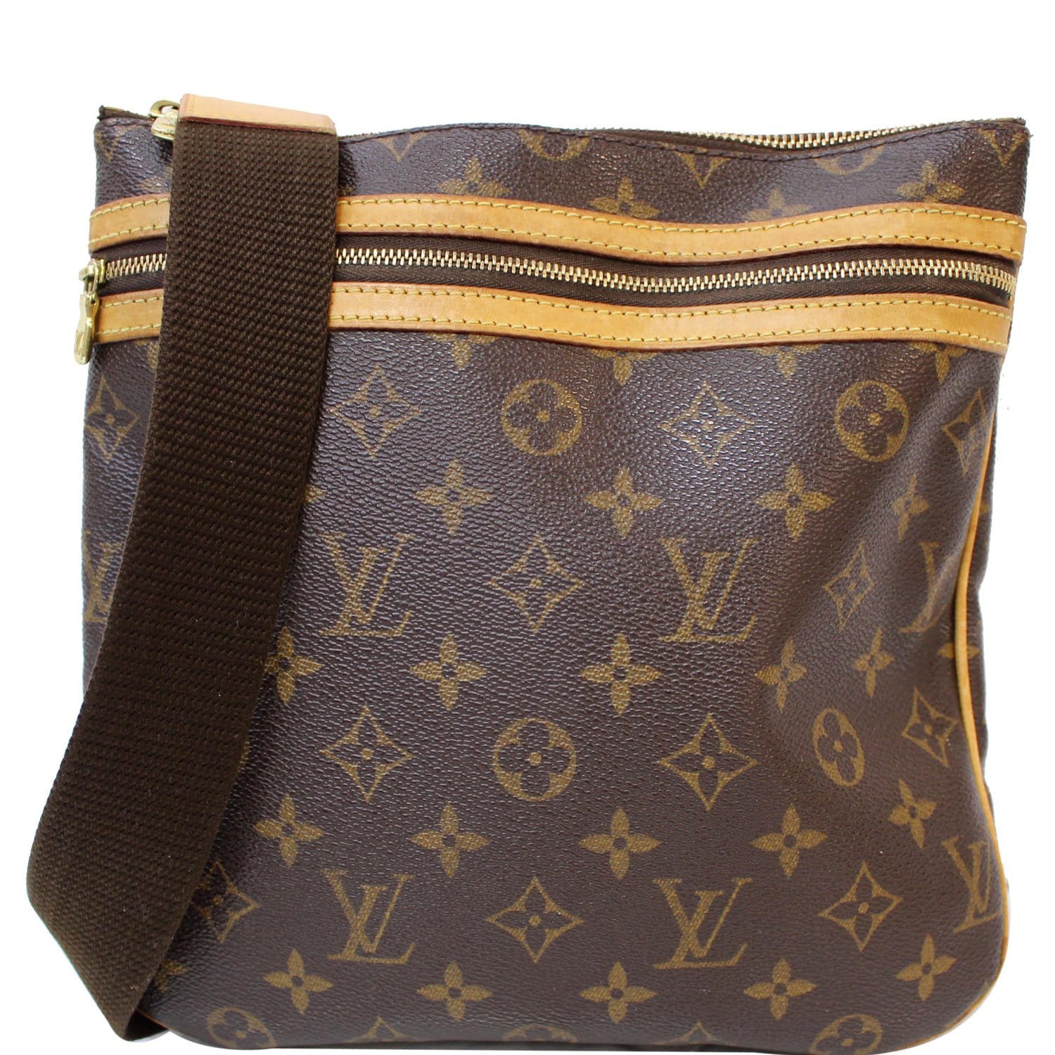 Louis-Vuitton Monogram Pochette Bosphore Shoulder Bag