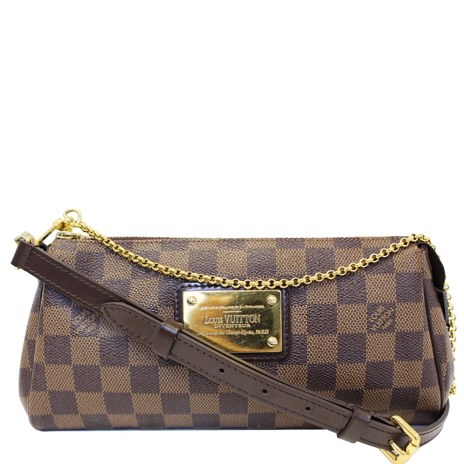 Louis Vuitton Eva Pochette Damier Ebene