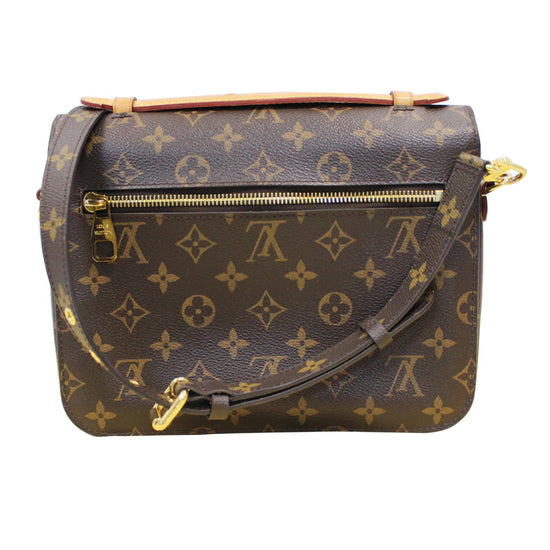 Louis Vuitton Metis Pochette Monogram Canvas Bag Brown