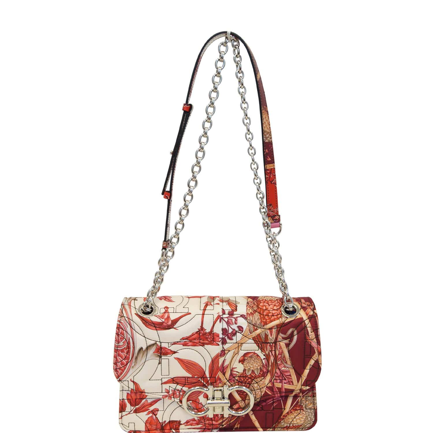 Quilted Multi-print Crossbody Bag Multicolor-US