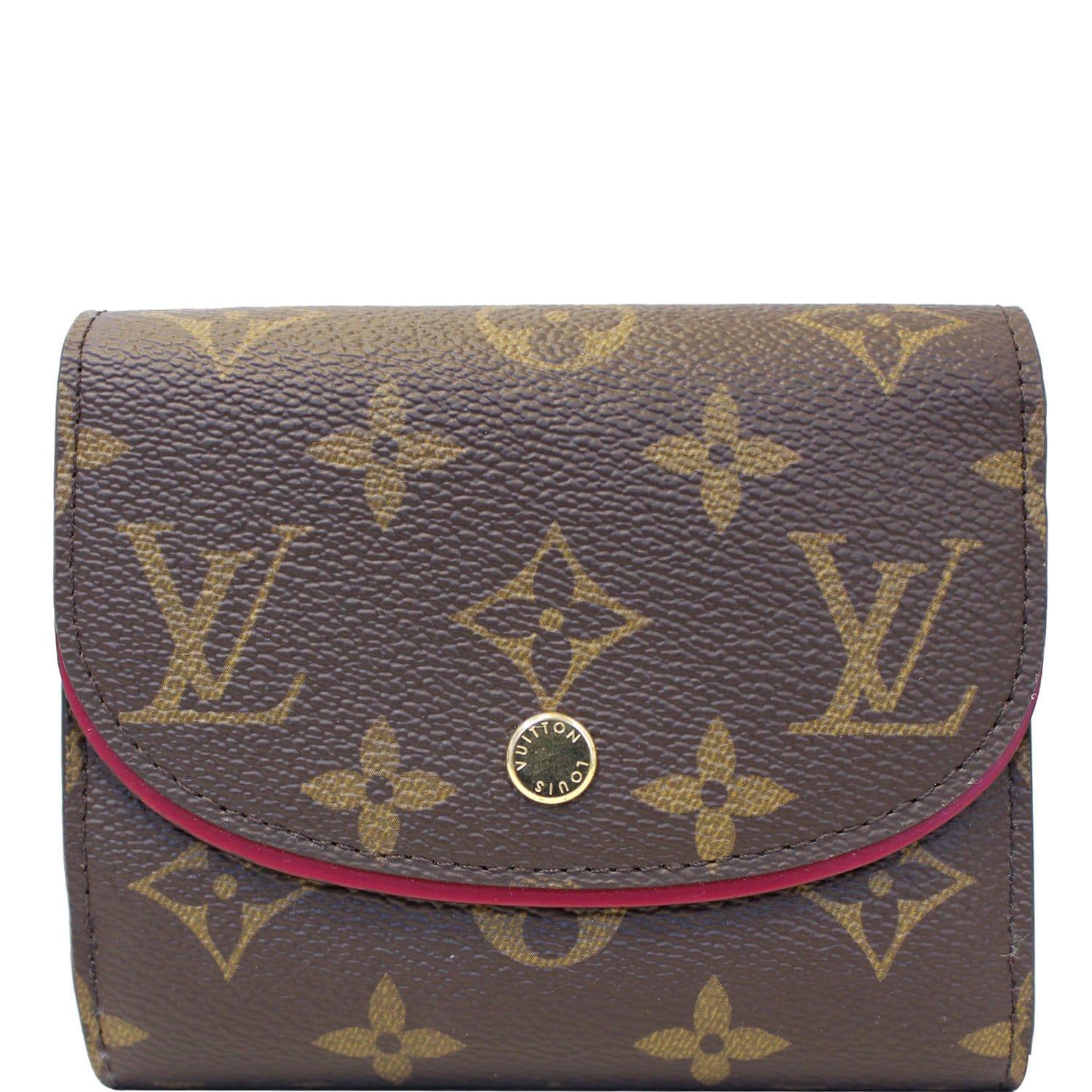 LOUIS VUITTON Monogram Ariane Compact Wallet Rose Ballerine 237079