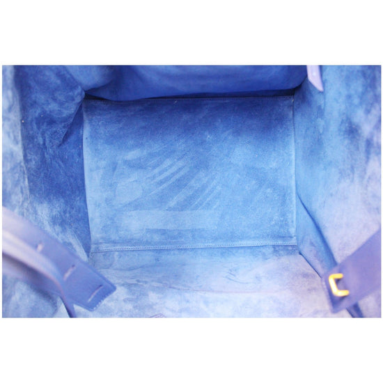 Celine Luggage Phantom Tote Blue – EKOLUV