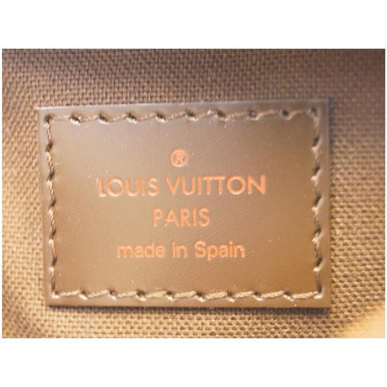 Louis Vuitton Brown Damier Ebene Geronimos Cloth ref.966329 - Joli
