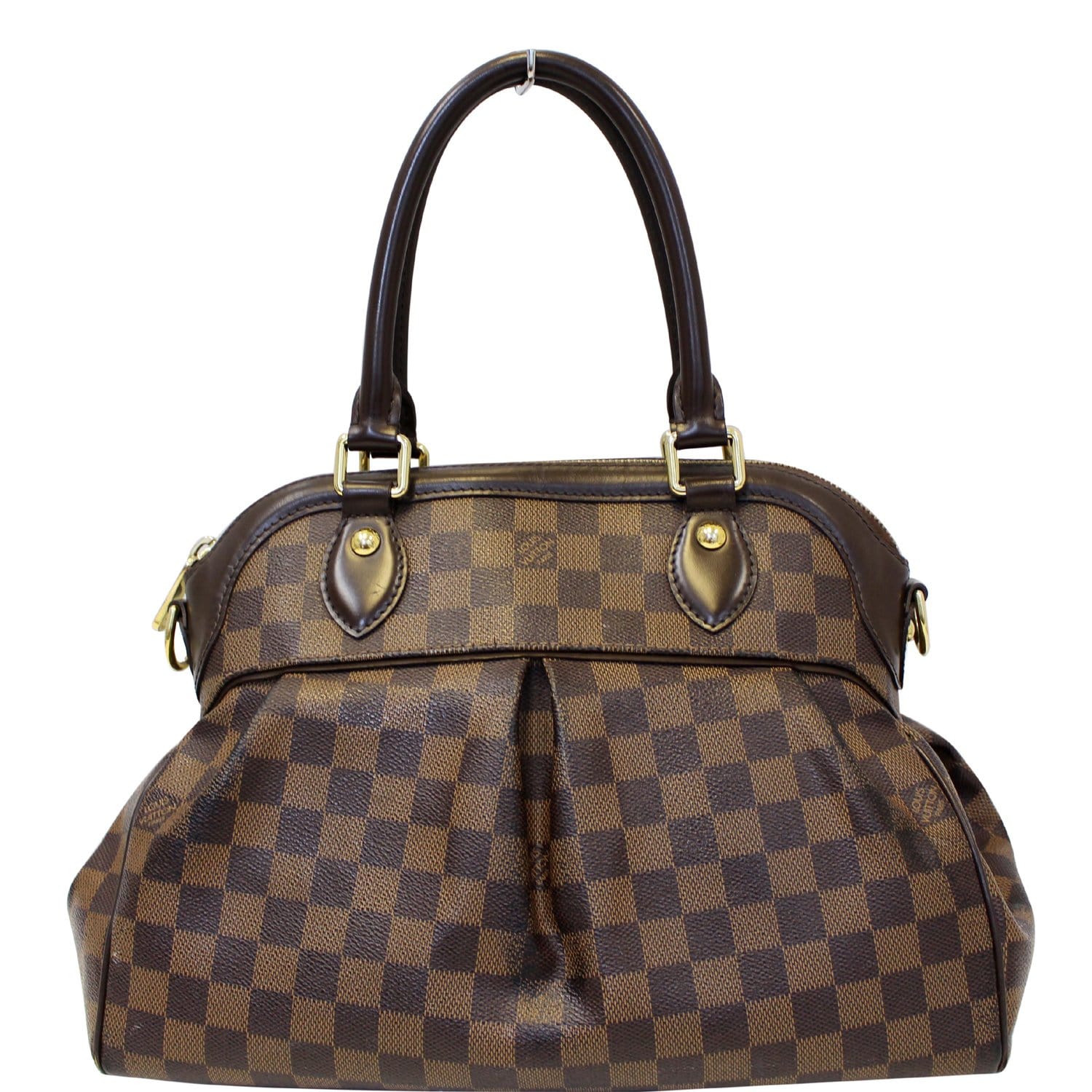 Louis Vuitton Damier Ebene Canvas Trevi PM Bag - Timeless Elegance