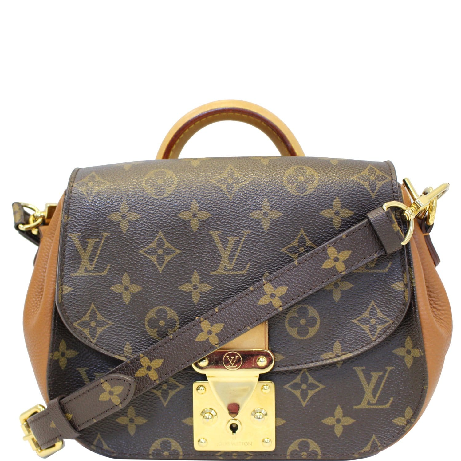 Louis Vuitton Brown Monogram Eden PM Leather Cloth ref.187907