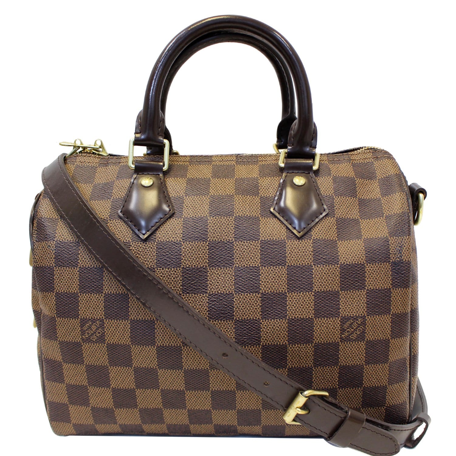 Louis Vuitton 2016 Pre-owned Speedy 25 Bandouliere Bag - Brown