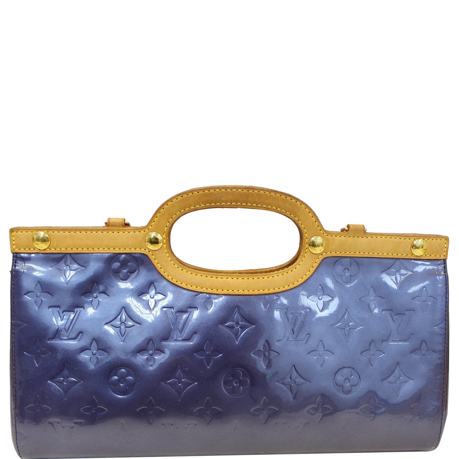 Louis Vuitton Monogram Vernis Roxbury Drive Clutch (SHF-HjMdyt) – LuxeDH