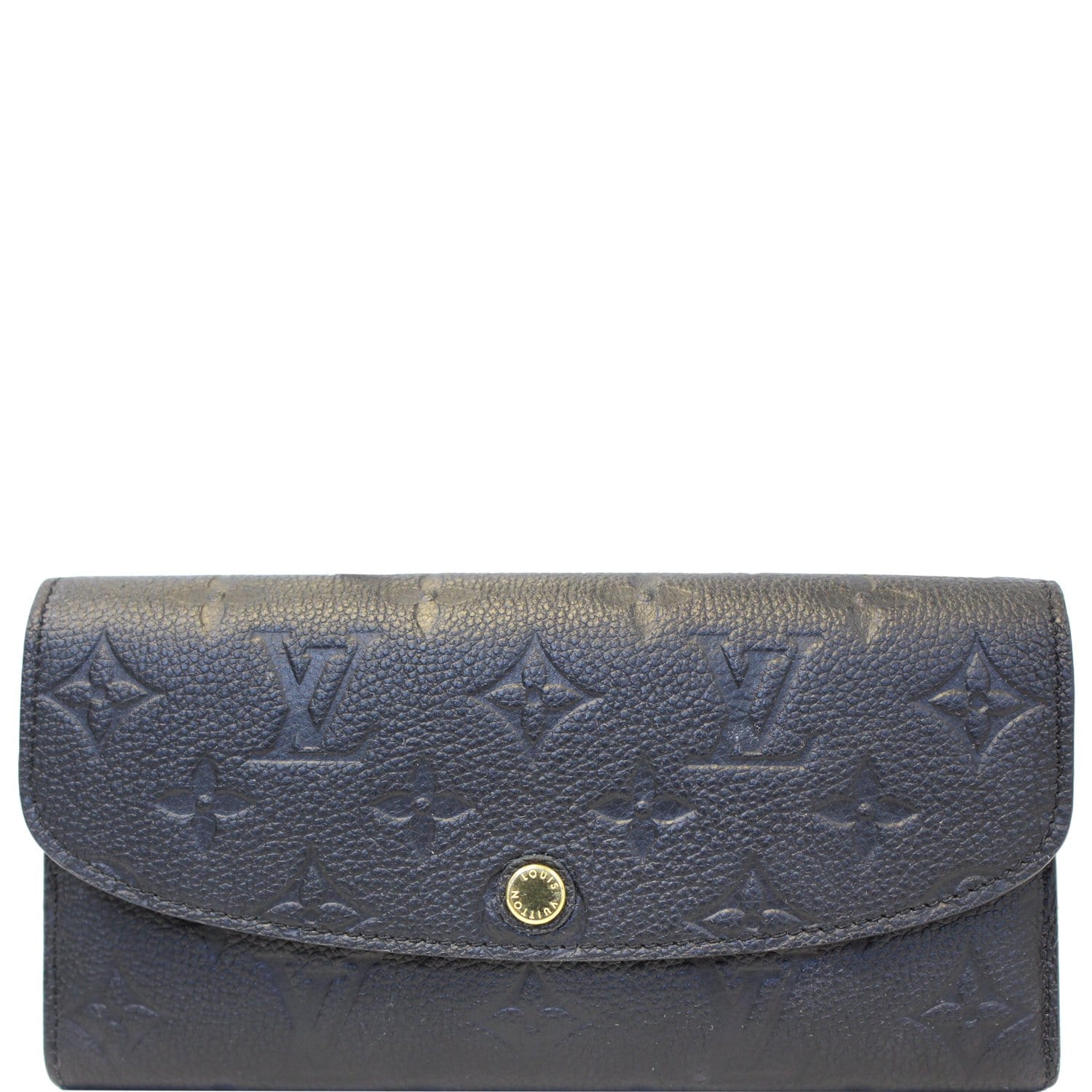 Louis Vuitton Emilie Wallet Black Monogram Empreinte