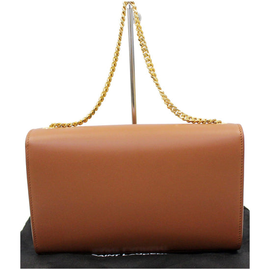 YVES SAINT LAURENT Kate Large Grain De Poudre Leather Shoulder Bag Bla