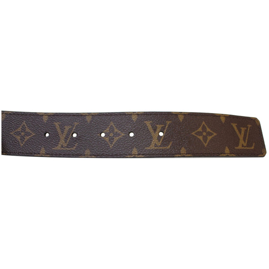 Louis Vuitton x Supreme Initiales Belt 40 mm Monogram Brown Gold