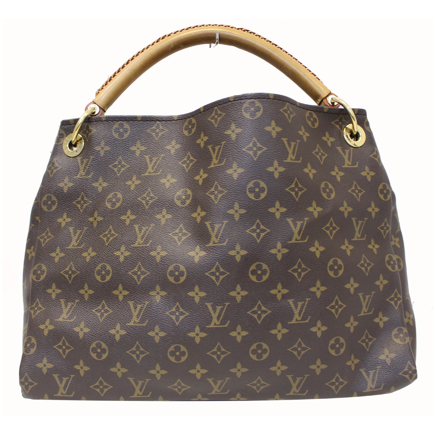 LOUIS VUITTON Artsy MM Monogram Canvas Shoulder Bag Brown-US