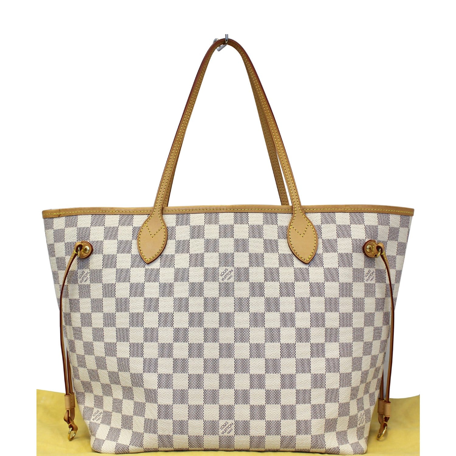 LOUIS VUITTON Neverfull GM Damier Azur Tote Shoulder Bag-US