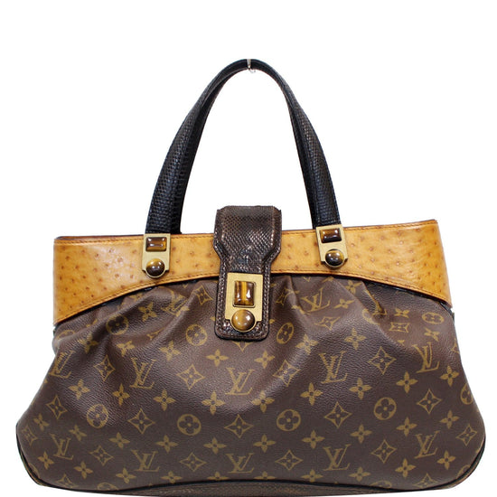 Louis Vuitton Monogram Canvas/Python and Ostrich Limited Edition