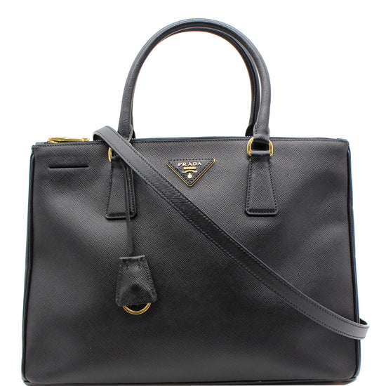 Prada Saffiano Double Zip Tote Bag – Beccas Bags