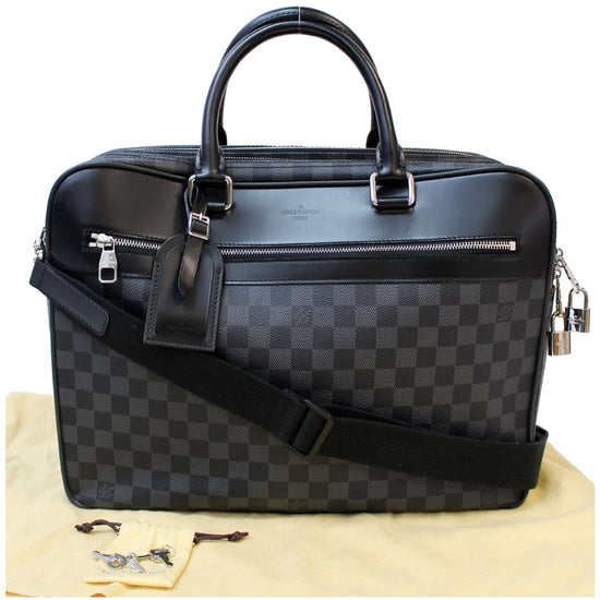 Sold at Auction: Louis Vuitton - Overnight Damier Graphite Keepall Shoulder  Bag Travel Luggage