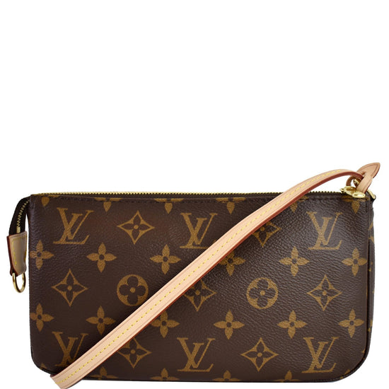 Louis Vuitton Damier Ebene Mini Pochette Accessoires N58009 Brown Cloth  ref.834240 - Joli Closet