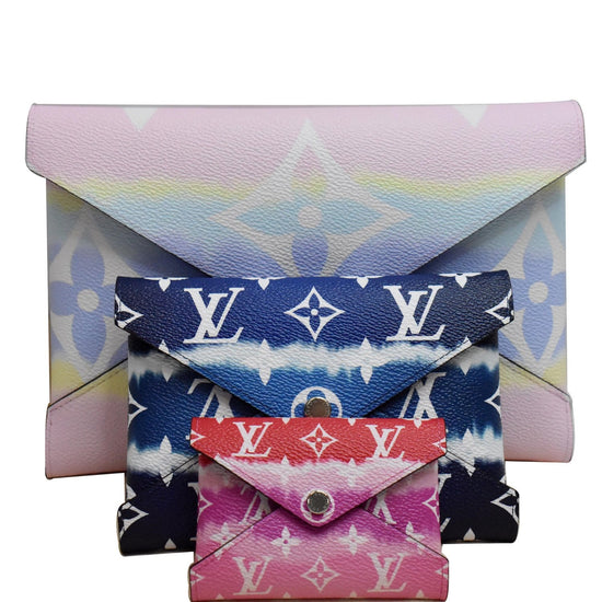 Louis Vuitton Summer Kirigami Pochette Set Pastel/Blue/Red