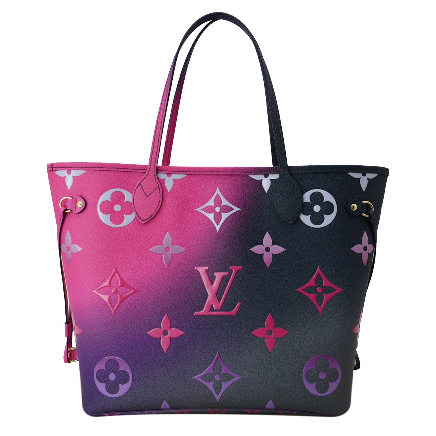 Louis Vuitton Escale Pastel Pink Neverfull MM Tote In Like New