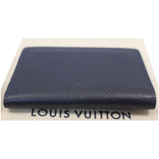 Shop Louis Vuitton TAIGA Unisex Street Style Plain Leather Logo Card Holders  by KICKSSTORE