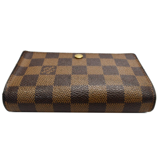 Louis Vuitton Damier Ebene Canvas Porte Monnaie Billets Tresor Wallet at  1stDibs  louis vuitton damier tresor wallet, louis vuitton magnetic card  holder, lv damier wallet