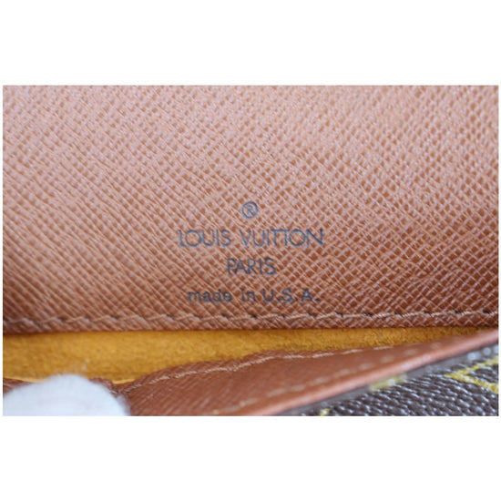 Louis Vuitton Musette Tango Handbag Monogram Canvas Brown 2211641