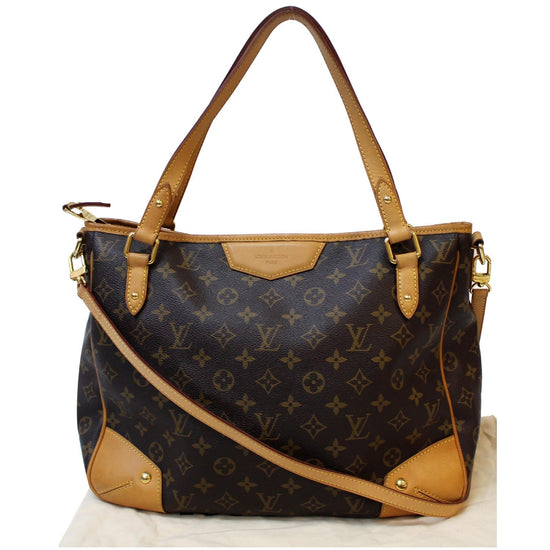 Louis Vuitton M51195 Estrela NM Red & Brown Monogram Canvas Tote Bag –  Cashinmybag