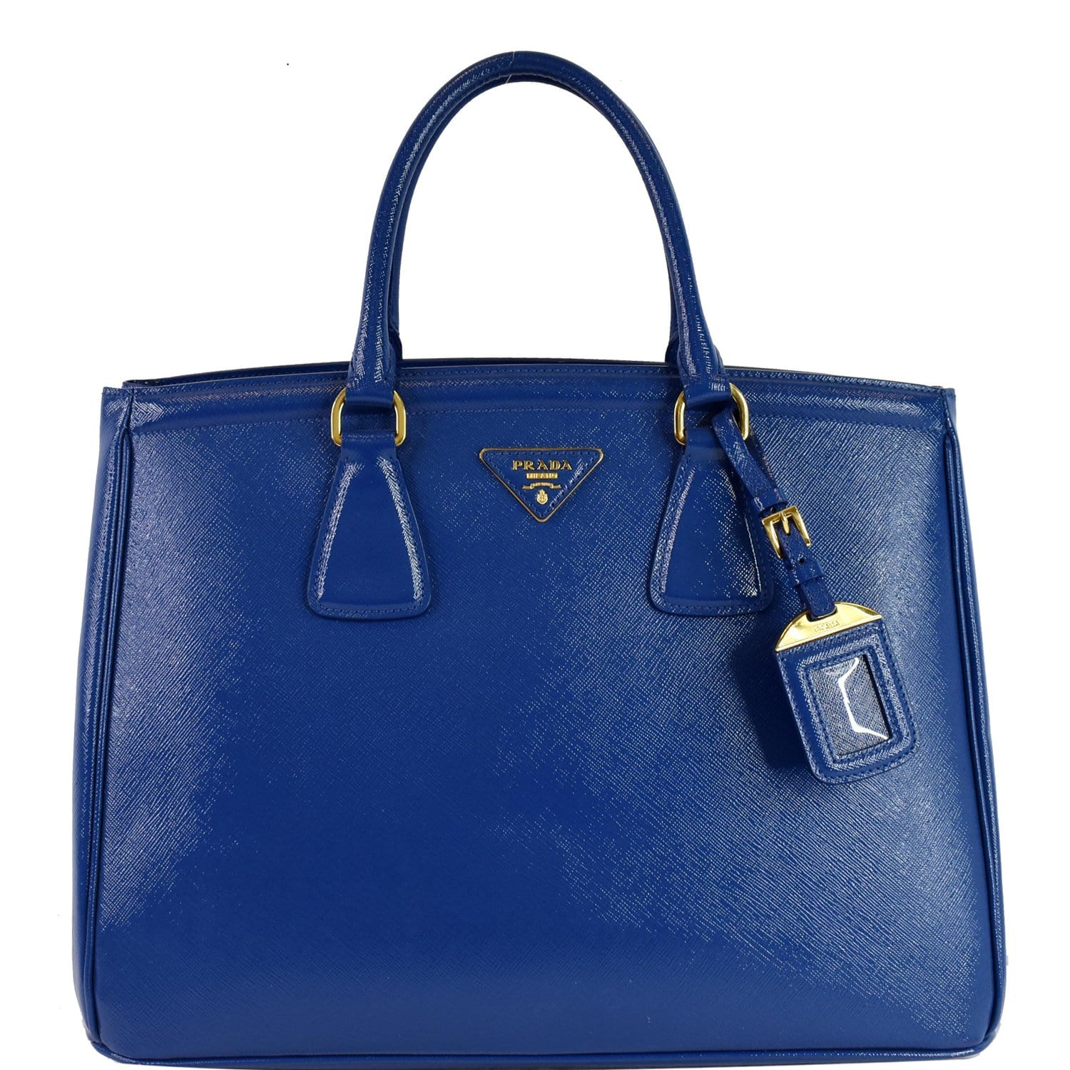 Saffiano Lux Leather Parabole Tote – LuxUness