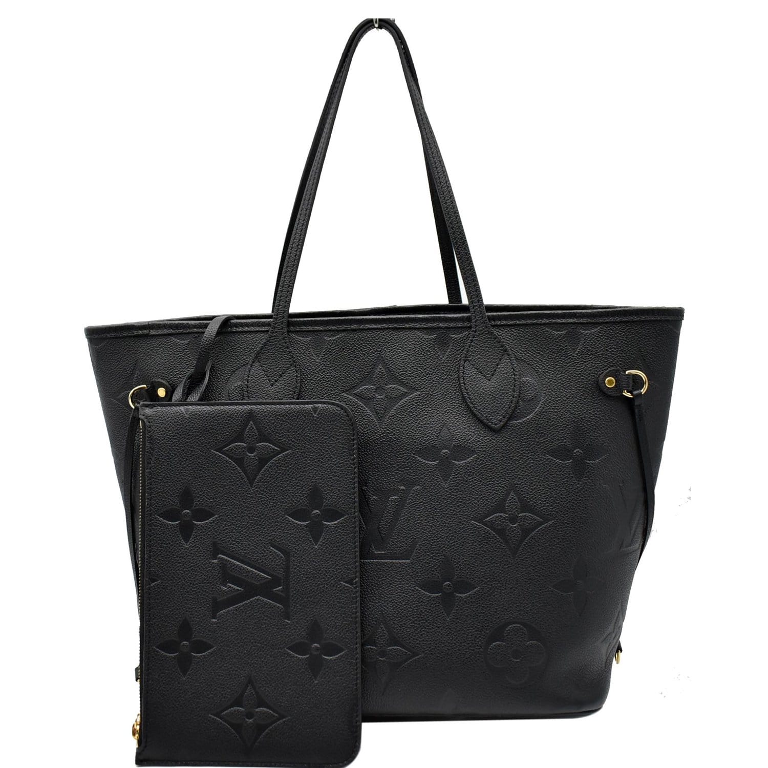 Louis Vuitton Sully MM Monogram Empreinte Noir Black Shoulder Bag